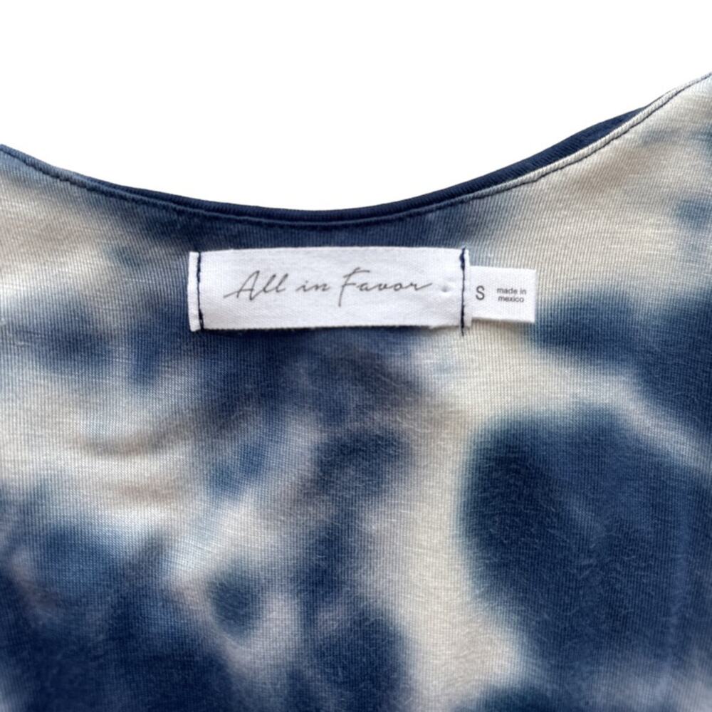 All In Favor Tie Dye Maxi Dress Size Small - Picture 4 of 6